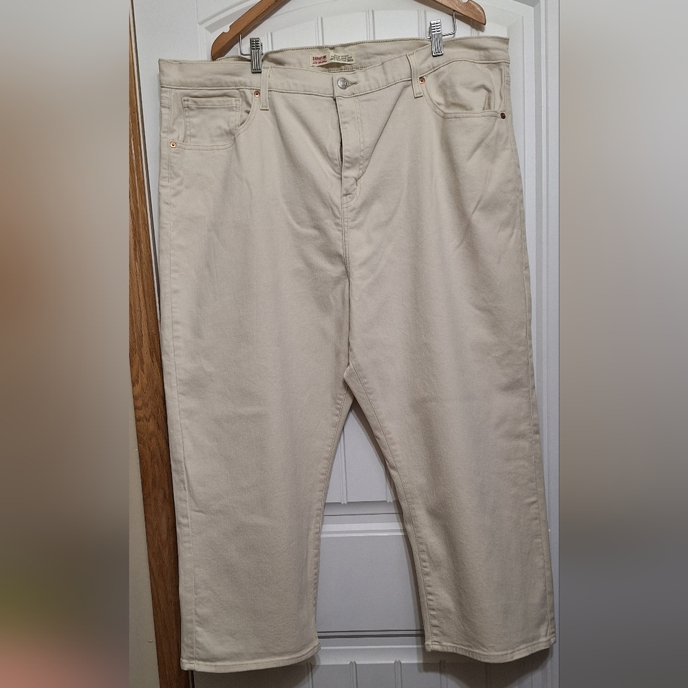Signature from  Levi Straus Heritage High rise Loose Crop Women's Jeans size W26